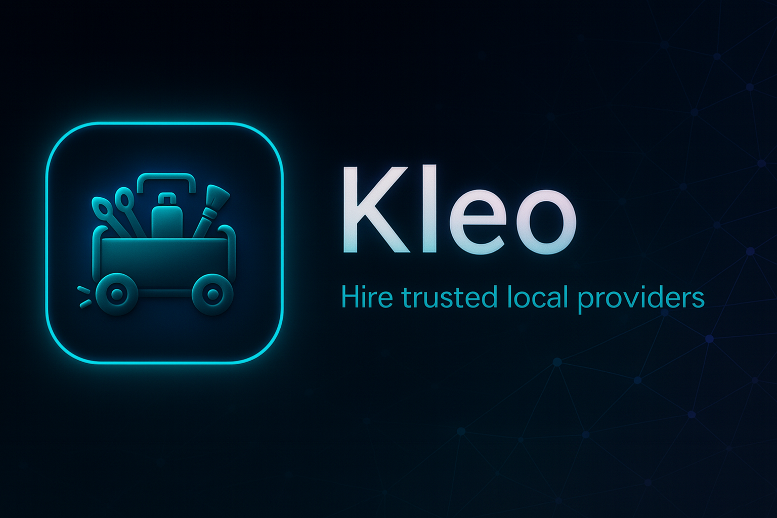 Kleo app feature graphic