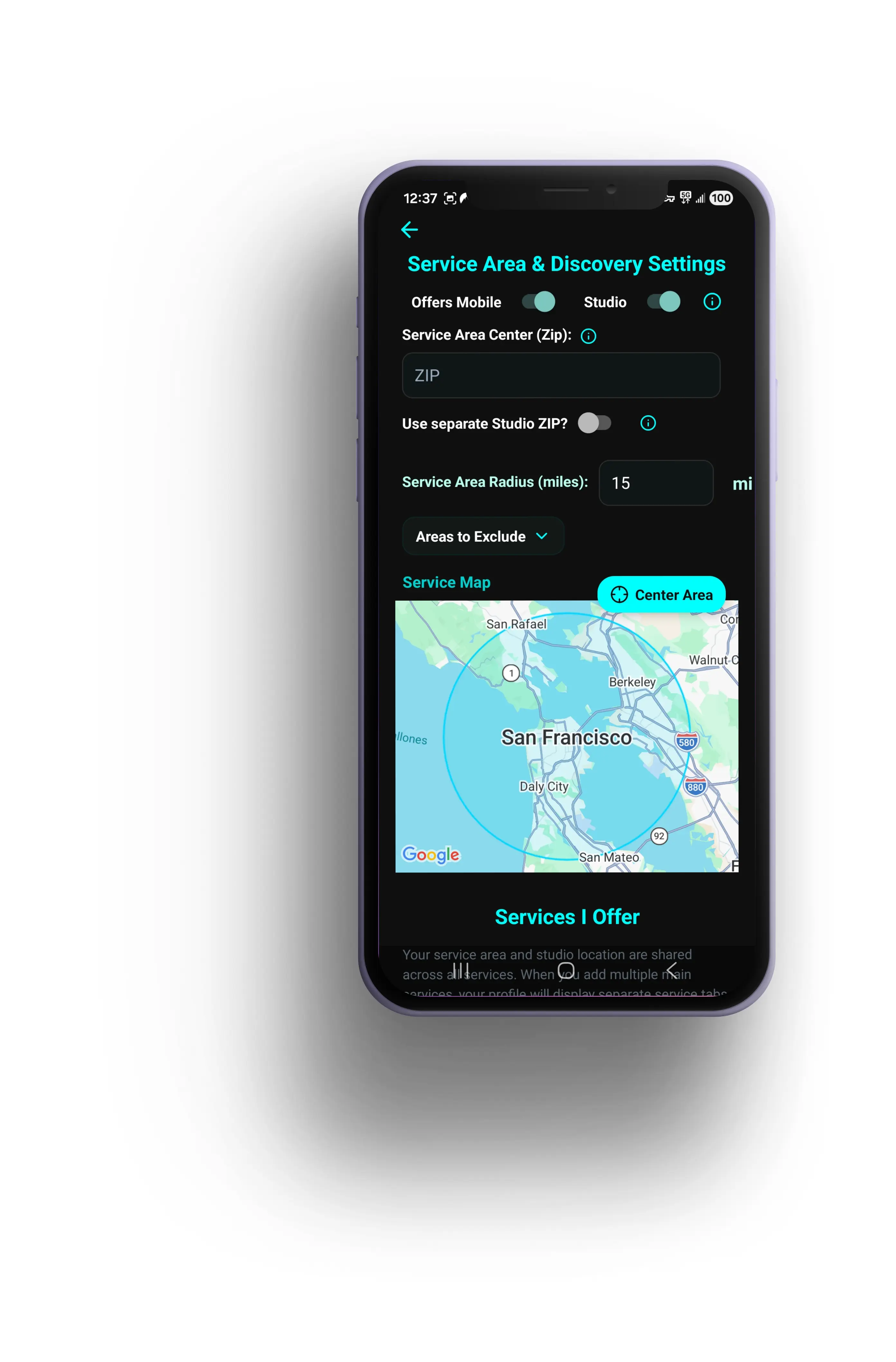 Kleo app screenshot