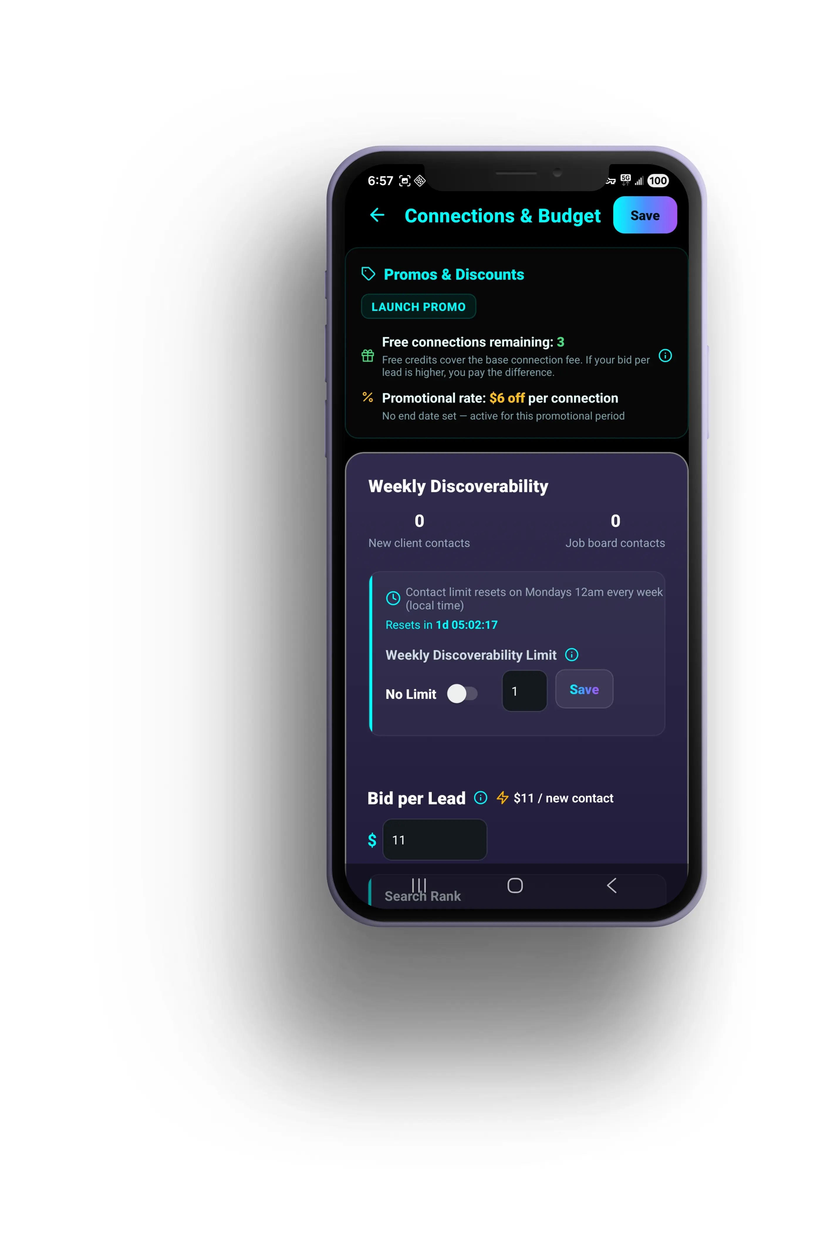 Kleo — provider profile detail